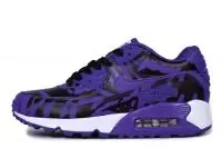 air max90 nike femmes sneaker paris black blue